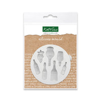 KATY SUE - MINIATURE ASSORTED BOTTLES SILICONE MOULD