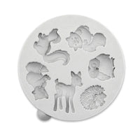 KATY SUE - MINIATURE FOREST ANIMALS SILICONE MOULD