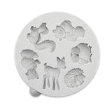 KATY SUE - MINIATURE FOREST ANIMALS SILICONE MOULD