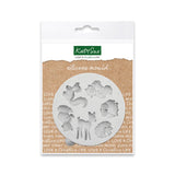 KATY SUE - MINIATURE FOREST ANIMALS SILICONE MOULD