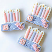 CANDLE SMOULD WITH MATCHING CUTTERS