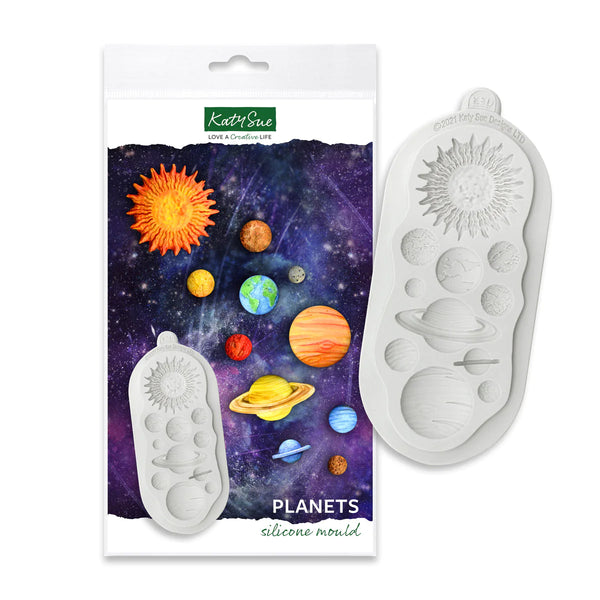 KATY SUE - PLANETS SILICONE MOULD