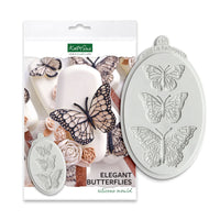 KATY SUE - ELEGANT BUTTERFLIES SILICONE MOULD