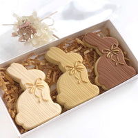 CHOCOLATE BUNNY WITH MATCHING CUTTER