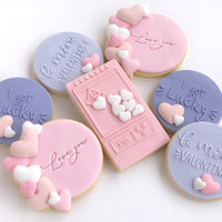 Be mine Valentine Pop! stamp