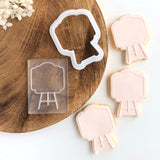 Easel Pop! Stamp with matching cutter-Generic