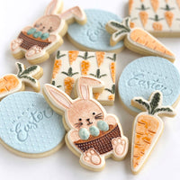 CARROT POP STAMP WITH MATCHING CUTTER