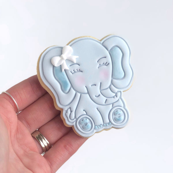 Elephant stamp with cutter