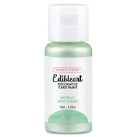 SWEET STICKS EDIBLEART-METALLIC MINT SORBET : 15ml  (((BEST BEFORE 11/23)))