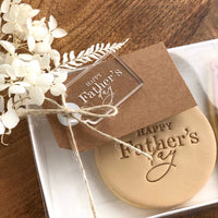 CLEARANCE - HAPPY FATHER'S DAY IMPRESSION STAMP