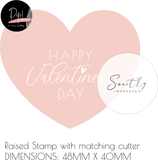 Valentine's Day Stamp with Matching Mini Heart Cutter