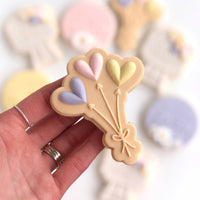 Heart Balloon SMOULD stamp with matching cutter