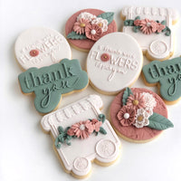 Thank you Power Pop! Stamp with matching bubble cutter