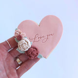 Love you Script Impression Stamp - EXCESS STOCK
