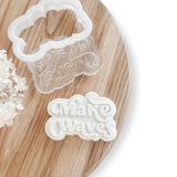 MAKE WAVES POWER POP! STAMP WITH CUTTER