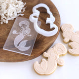 MERMAID POP STAMP WITH CUTTER