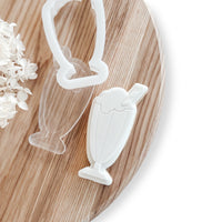 MILKSHAKE POP STAMP WITH MATCHING CUTTER