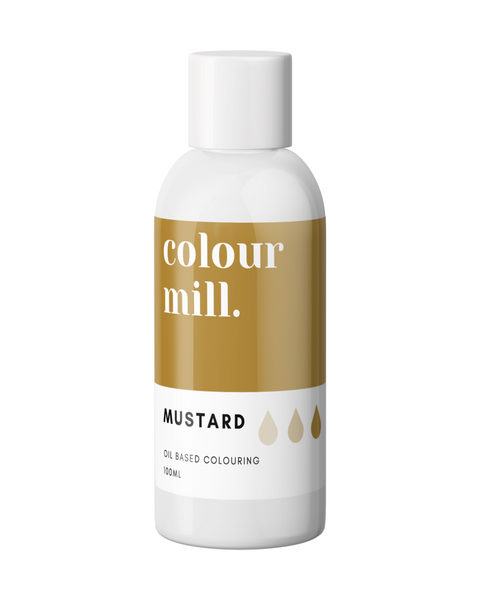 OIL BASED COLOURING 100ML MUSTARD