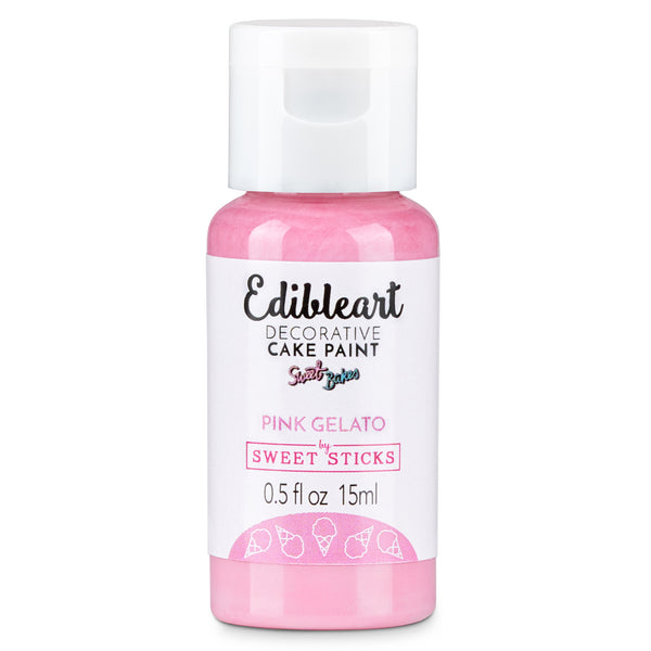 SWEET STICKS EDIBLEART-PINK GELATO : 15ml  (((BEST BEFORE 8/23)))