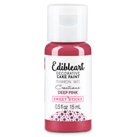 SWEET STICKS EDIBLEART-DEEP PINK : 15ml  (((BEST BEFORE 8/23)))