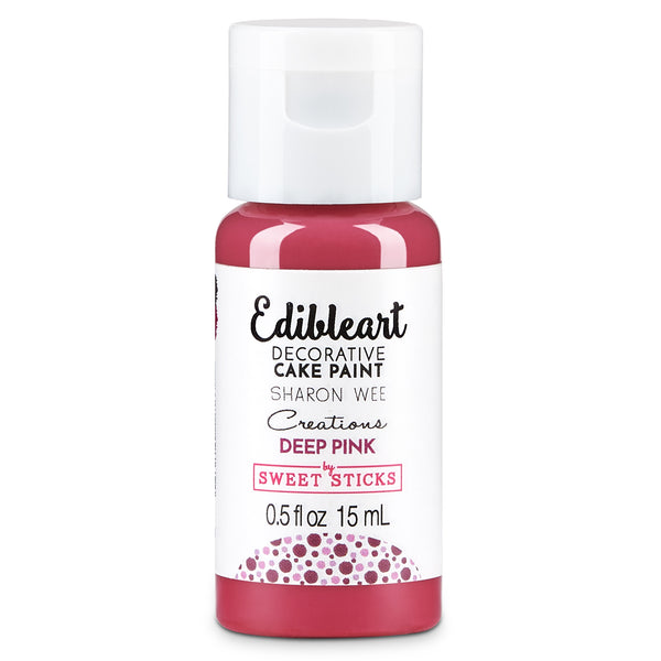 SWEET STICKS EDIBLEART-DEEP PINK : 15ml  (((BEST BEFORE 8/23)))