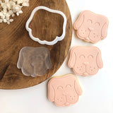 Puppy/dog impression stamp with cutter