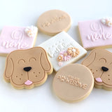 Puppy/dog impression stamp with cutter