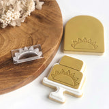 Palm Sun impression stamp