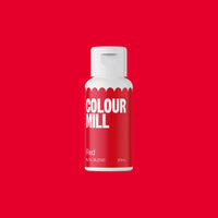 OIL BASED COLOURING 20ML RED