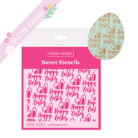 SWEET STICKS SWEET STENCILS - EASTER BUNNY SCRIPT