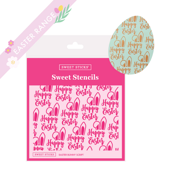 SWEET STICKS SWEET STENCILS - EASTER BUNNY SCRIPT