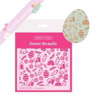 SWEET STICKS SWEET STENCILS - EASTER BUNNY
