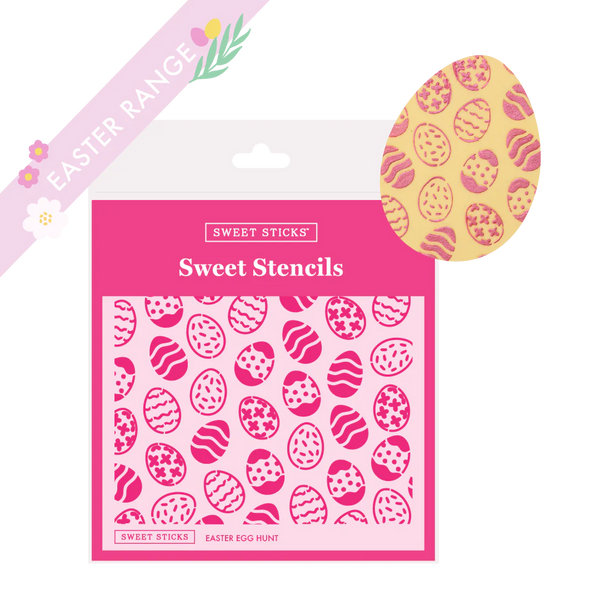 SWEET STICKS SWEET STENCILS - EASTER EGG HUNT