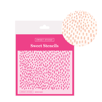 SWEET STICKS SWEET STENCILS - BOHO RAIN