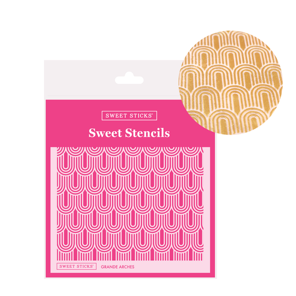 SWEET STICKS SWEET STENCILS - GRANDE ARCHES