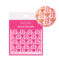 SWEET STICKS SWEET STENCILS - SCANDI TULIPS
