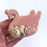 SWAN POP STAMP with matching cutter