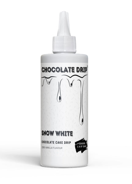 CHOCOLATE DRIP 125G SNOW WHITE