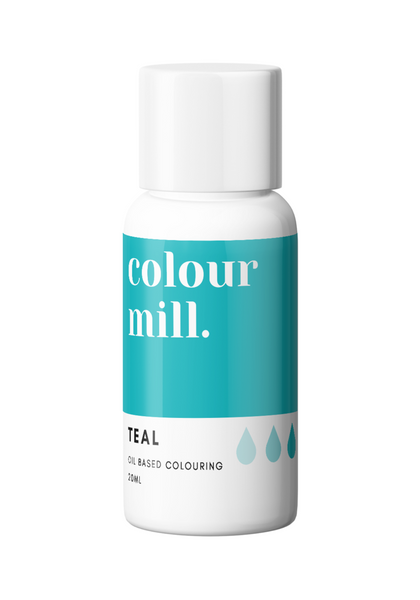 OIL BASED COLOURING 20ML TEAL