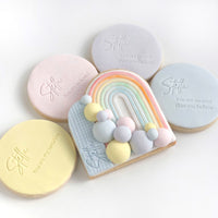 DOUBLE ARCH STAMP - SPAGHETTI RAINBOW