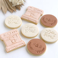 We are the perfect blend Impression stamp