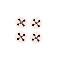 Pop! Mould BUTTONS X 4