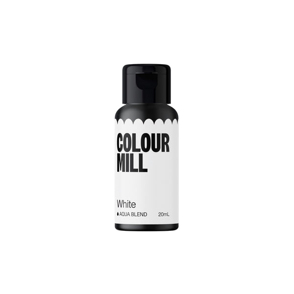 COLOUR MILL - AQUA BLEND - WHITE 20ML