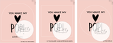 You make my heart pop Pop! stamp