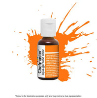 CHEFMASTER - SUNSET ORANGE - LIQUA-GEL FOOD COLOUR - 0.70 OZ/20 GRAMS