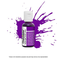 CHEFMASTER - PURPLE - LIQUA-GEL FOOD COLOUR - 0.70 OZ/20 GRAMS