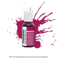 CHEFMASTER - BURGUNDY WINE - LIQUA-GEL FOOD COLOUR - 0.70 OZ/20 GRAMS