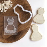 APRON POP! STAMP - WITH VINTAGE PATTERN