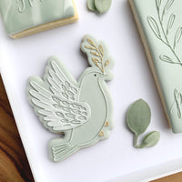 Sweetly Impressed Dove Pop stamp with cutter