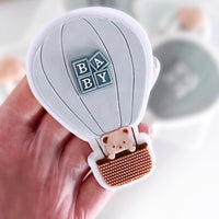 Hot Air Balloon Stamp with Cutter
